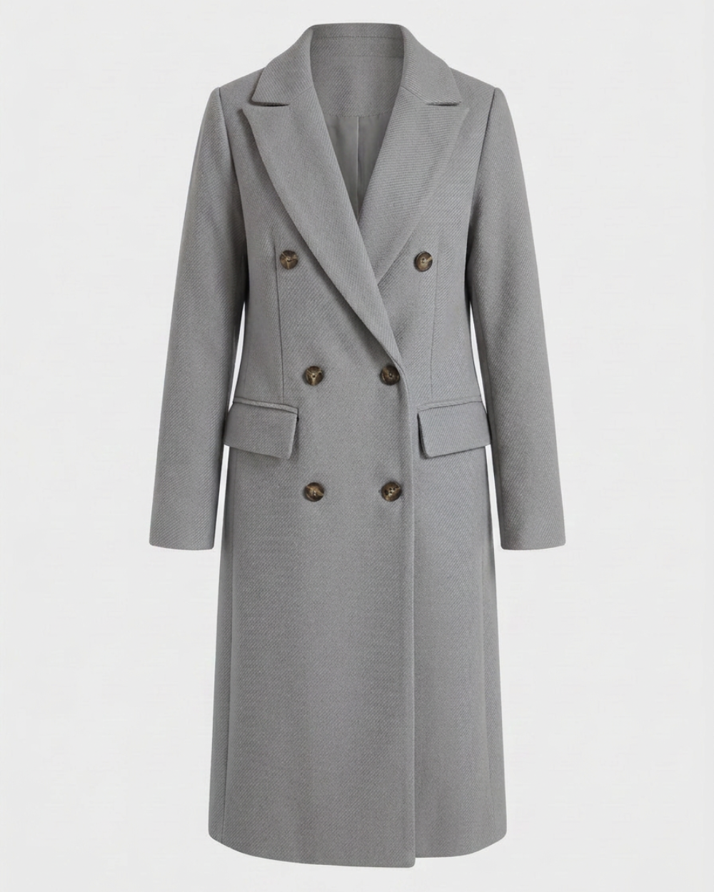 Ottelien | Dubbelzijdige Lange Trenchcoat