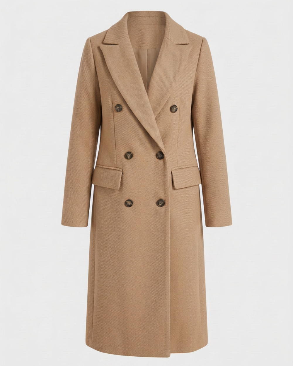 Ottelien | Dubbelzijdige Lange Trenchcoat
