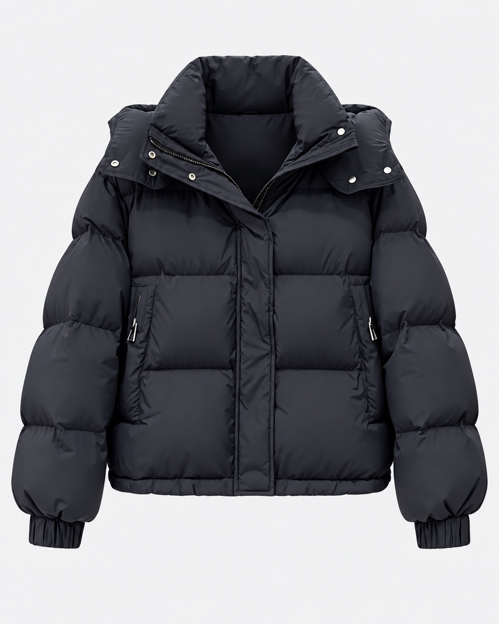 Manou | Oversized Gevoerde Pufferjas met Capuchon