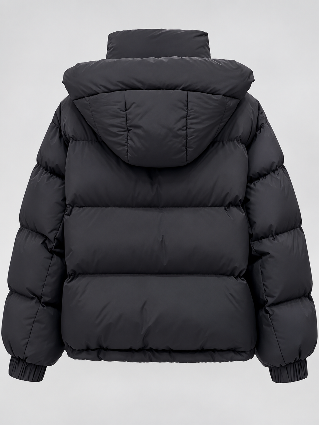 Manou | Oversized Gevoerde Pufferjas met Capuchon