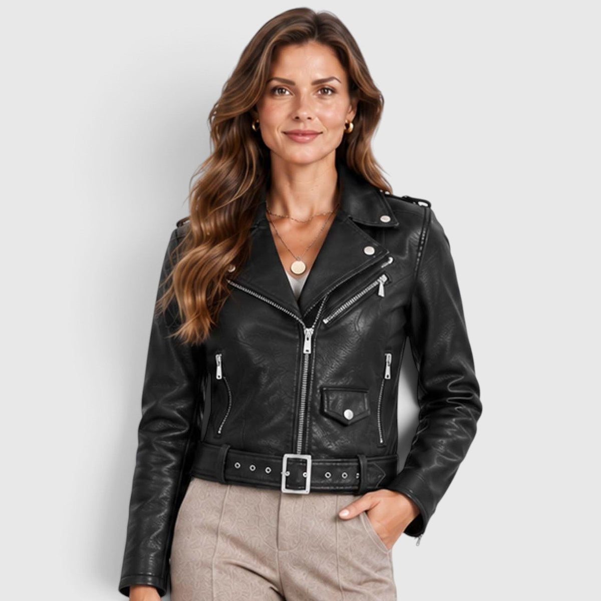Vivan | Vegan Leren Bikerjack