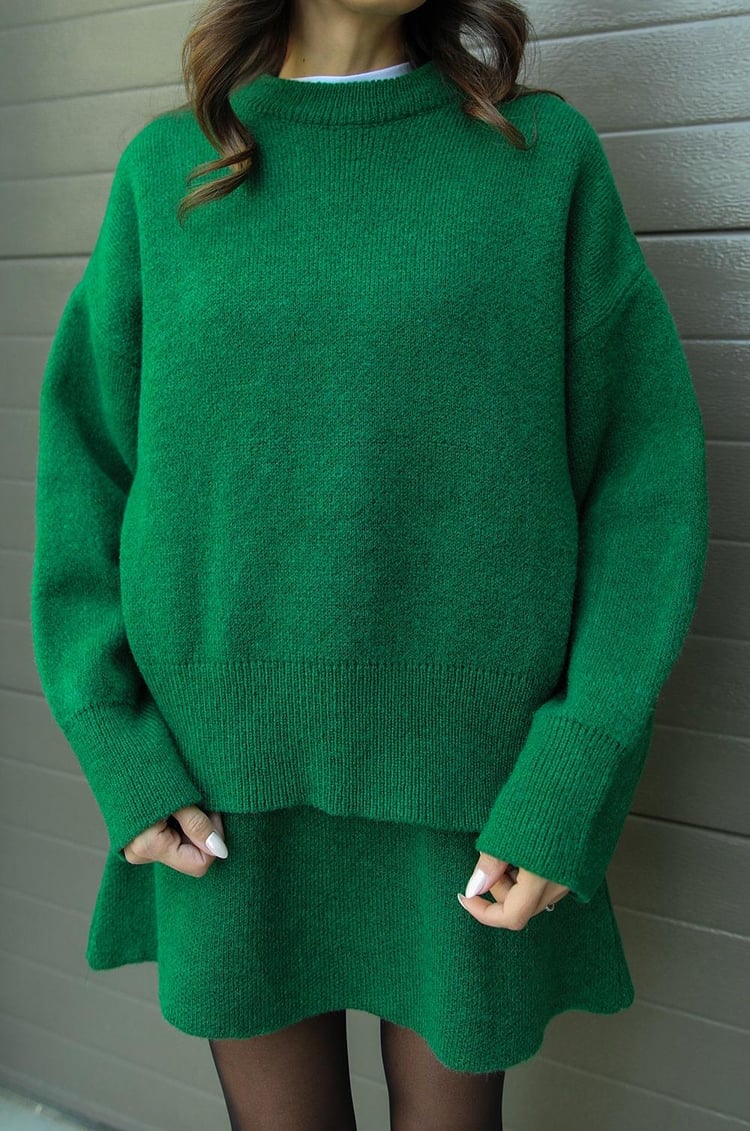 Astrid | Herfstset met rok en trui