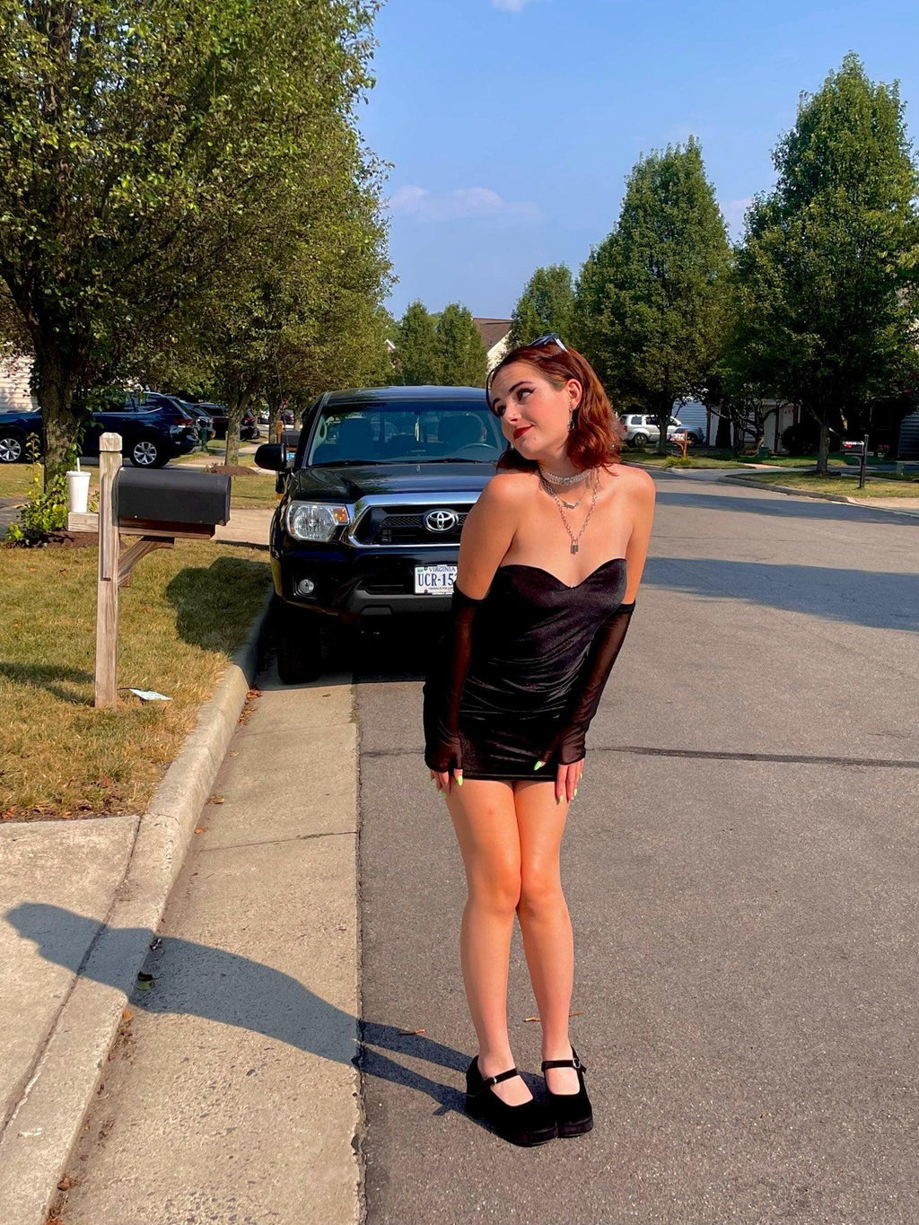 Zeta | Backless mini jurk
