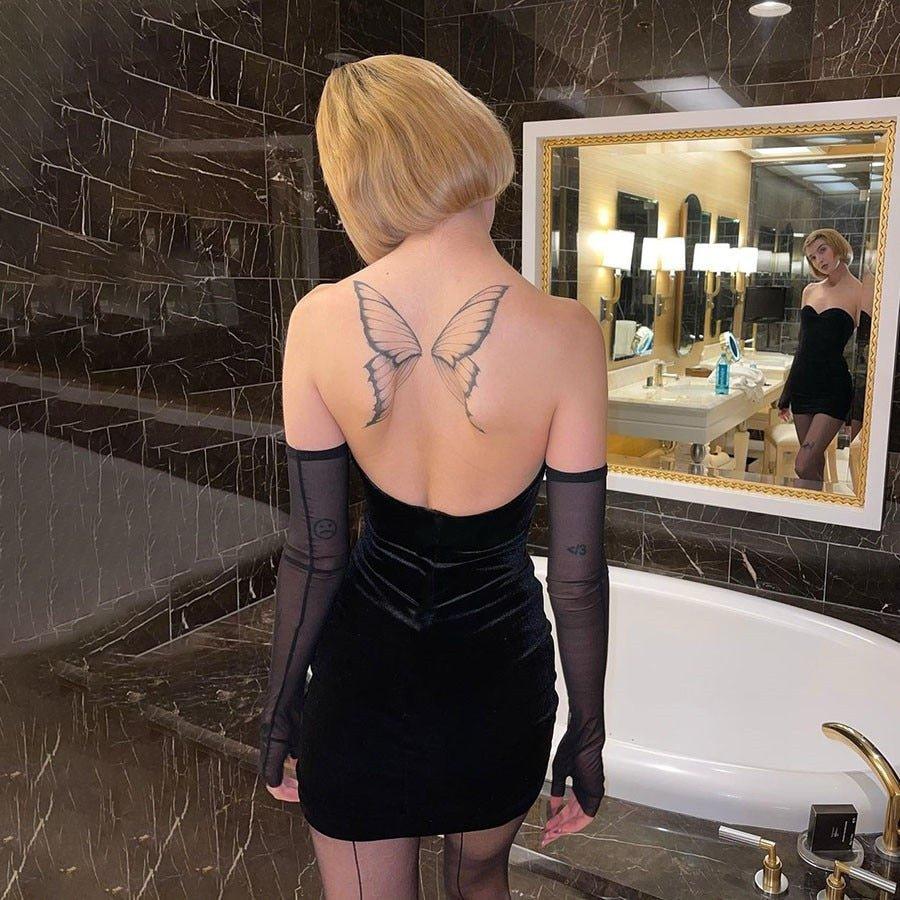 Zeta | Backless mini jurk